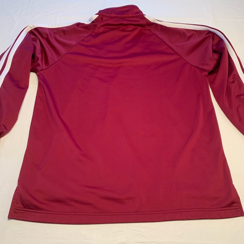 Augusta Sportswear Red 1/4 Zip Athletic Pullover Sweatshirt Men’s Medium - Picture 10 of 14